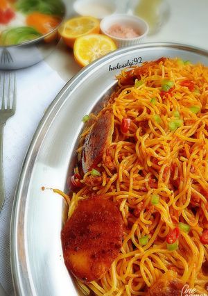 عکسی از دستور ماکارونی