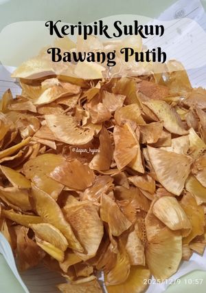 Foto resep Keripik Sukun Bawang Putih