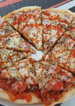 Foto resep Pizza Teflon Tipis crunchy