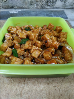 Foto resep Tempe lada hitam mentega