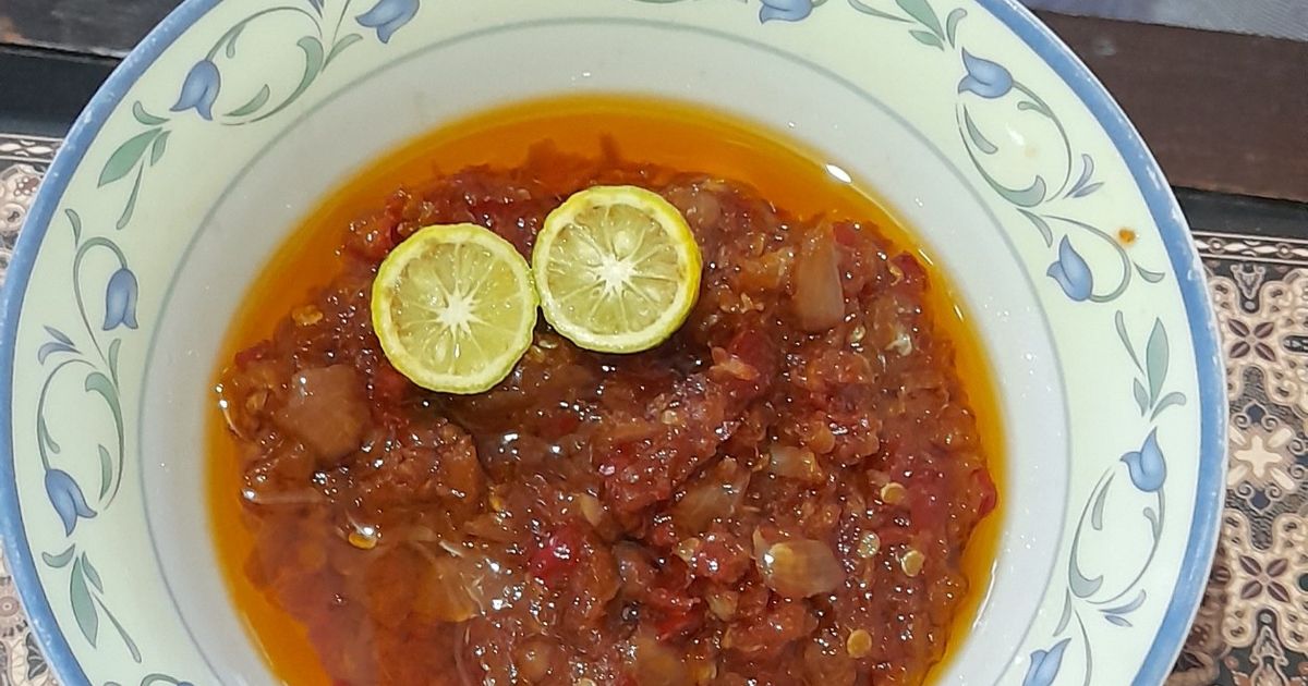 81. Sambal Terasi Matang
