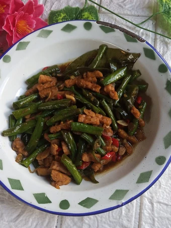 Cara Mudah Menyiapkan Resep Tumis Tempe Kacang Panjang yang Uenak Anti Ribet, Uenak Banget