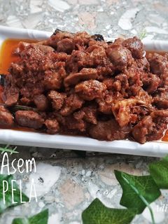 Foto resep Sambel Asem Ati Ayam