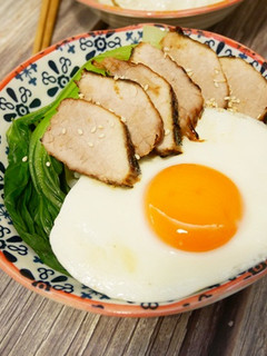 氣炸鍋「港式叉燒肉」來碗黯然銷魂蜜汁叉燒飯 ♪ 的食譜成品照片