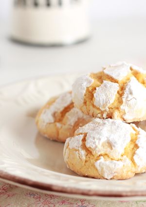 Una foto de Galletas craqueladas de calabaza