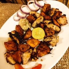 Chicken malai boti A picture of Chicken malai boti.