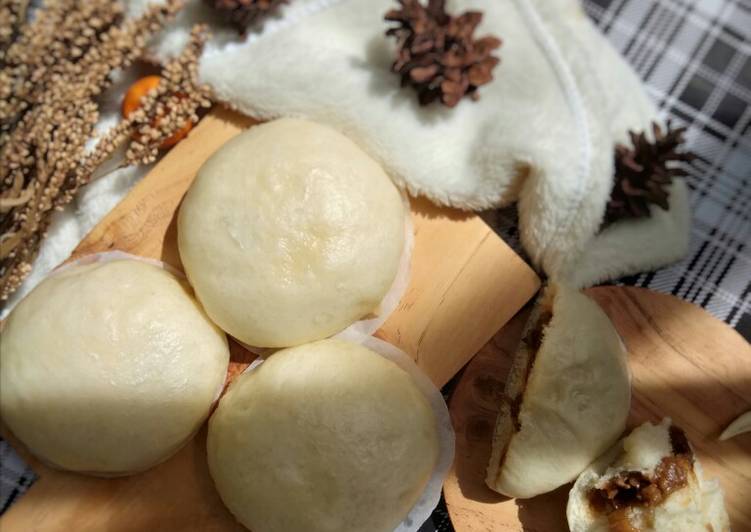 Bakpao lembut tanpa telur