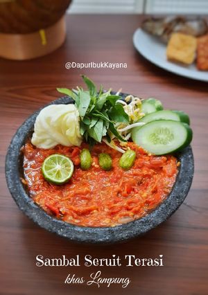 Foto resep 866. Sambal Seruit Terasi khas Lampung