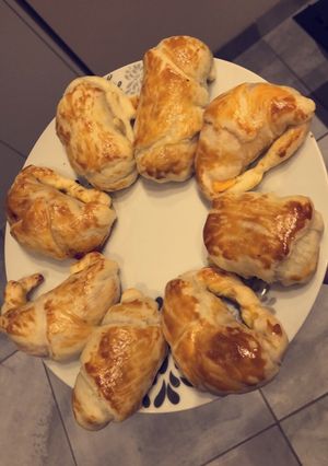 Une photo de Croissants salés
