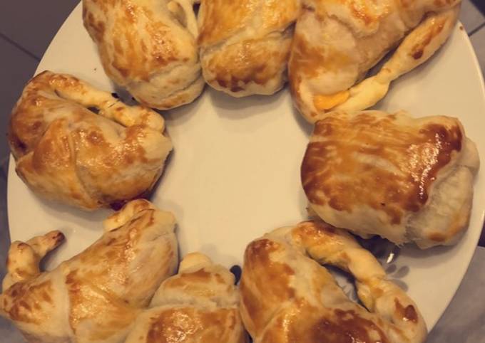 Comment faire Faire Délicieuse Croissants salés