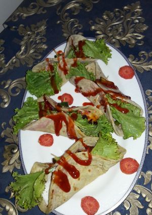 A picture of Shawrma Tacos.