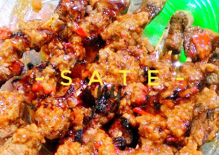 Resep Sate Bumbu Kacang 🍡 Anti Gagal