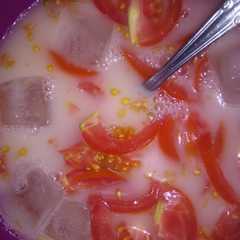 รูปของ Es tomat campur susu