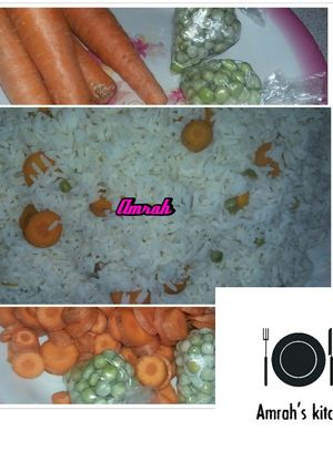 A picture of Vegetable rice.