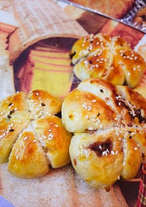 A picture of Sweet pumpkin buns.