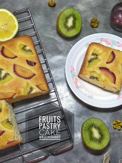 Foto resep Fruits Pastry Cake (#Rebaked_Susan Gracia)