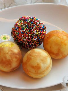 Cake Crush爆漿cheese鬆餅球 的食譜成品照片