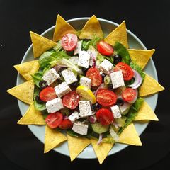 A picture of Greek salad 🤩.