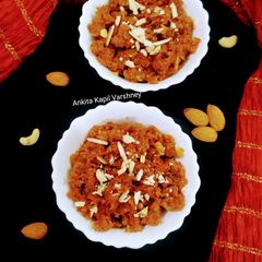 A picture of Gajar Ka Halwa.