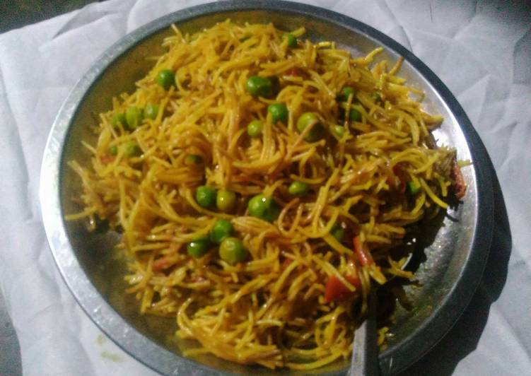 Step-by-Step Guide to Make Speedy Spicy peas vermicelli