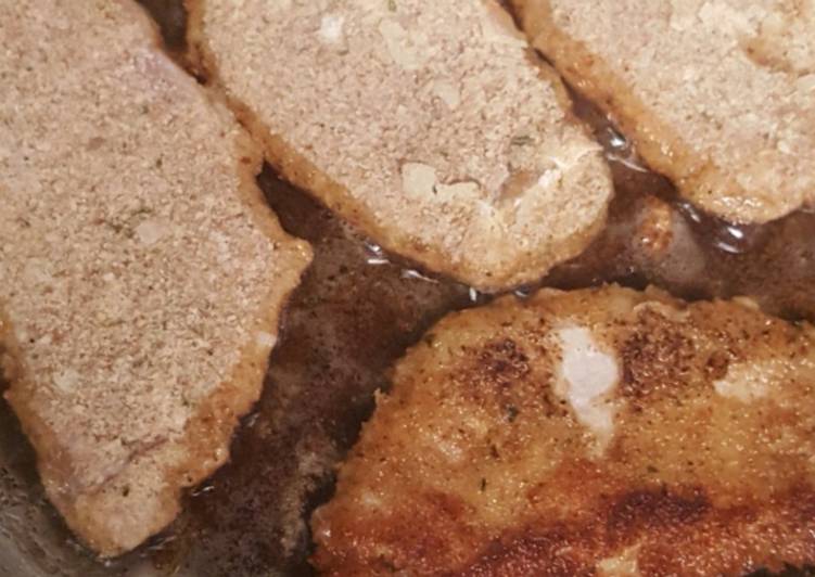 Parmesan Crusted Porkchops