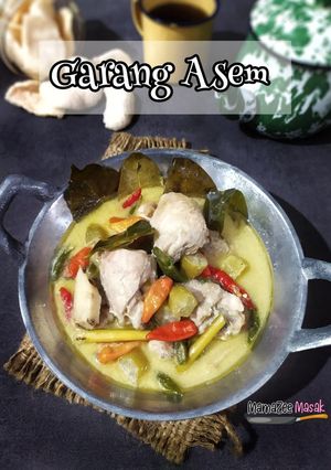 Foto resep Garang Asem Ayam Enak (Tanpa Bungkus) Bumbu Medok