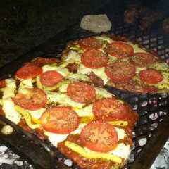 Una foto de Matambre de cerdo a la pizza