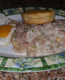 Bizcochos americanos/American Biscuits con salsa country