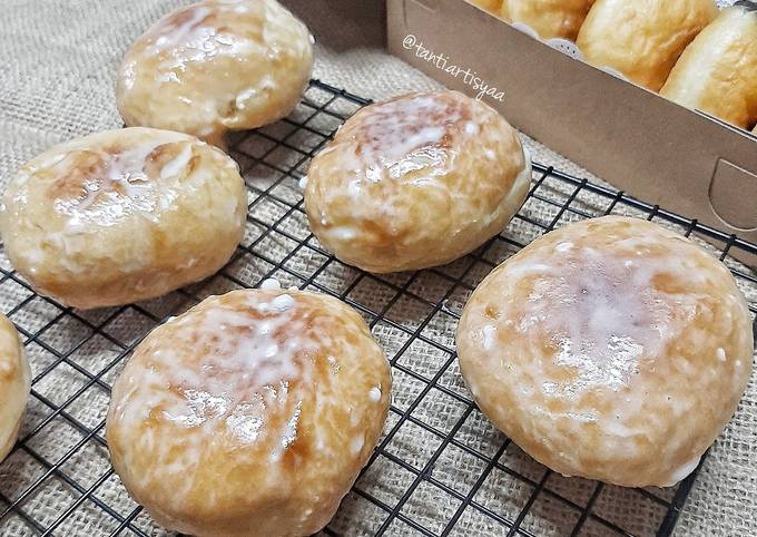 Standar Resep membuat 53. Donat Glaze  nagih banget