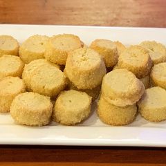 A picture of French Sablé cookies.