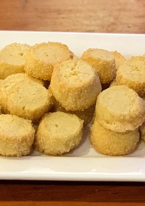 A picture of French Sablé cookies.