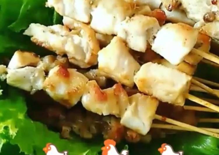 Sate Taichan dengan teflon