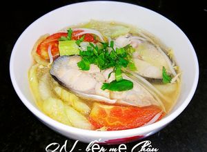 Hình của món Canh chua cá basa.
