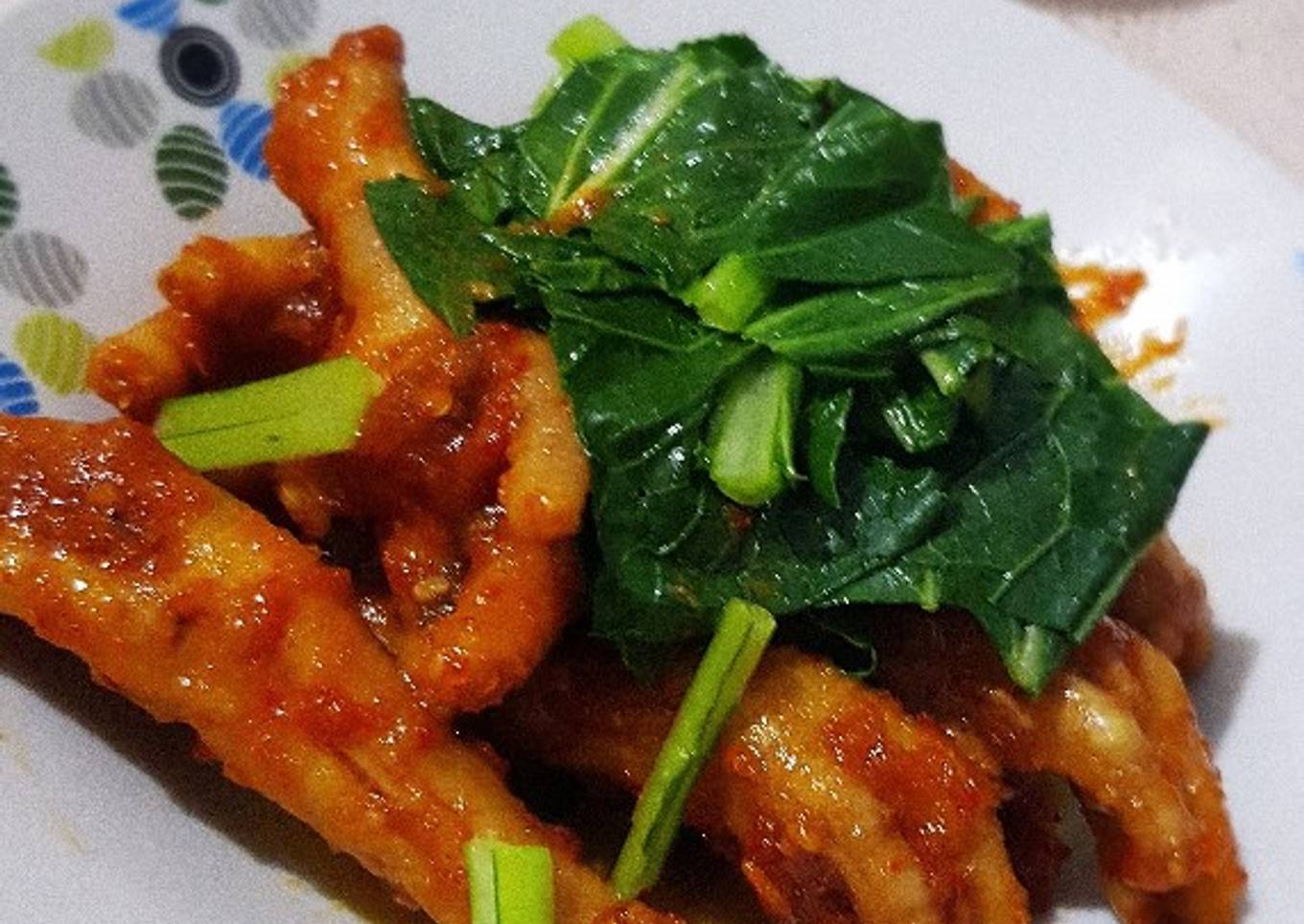 Ceker pedas huhah by me
