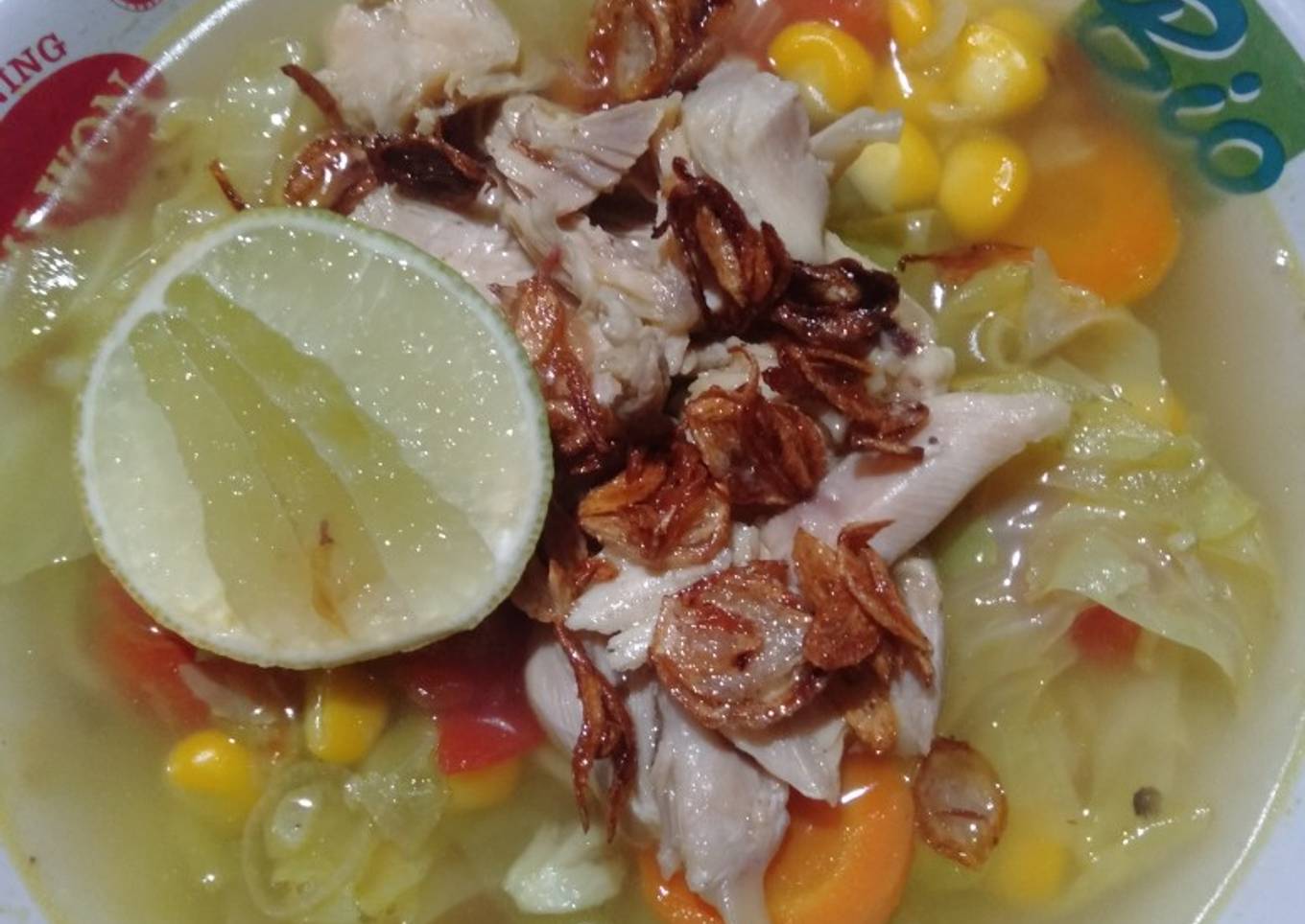 Sop ayam simpel🌽🥕