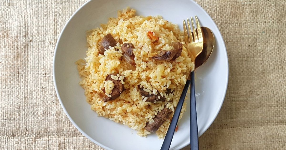 Resep nasi biryani daging rice cooker rumahan enak dan mudah - Cookpad