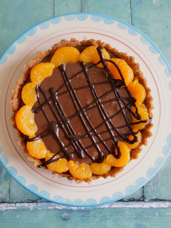 A picture of Chocolate Orange Tarts.