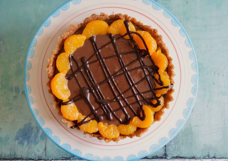 Simple Way to Make Quick Chocolate Orange Tarts