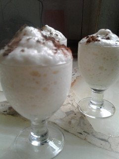 Una foto de Espuma o mousse de leche