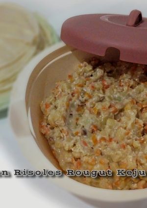 Foto resep Isian Risoles Rougut Keju