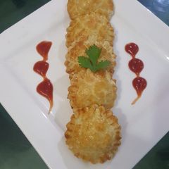 A picture of Frozen paratha chicken patties 👌.