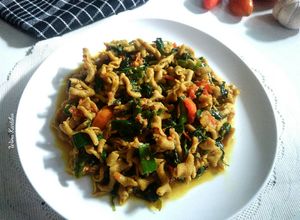 Foto resep Usus Ayam Kemangi Super Pedas