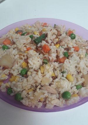 Foto resep Nasi goreng hongkong menu anak dijamin lahap! Sahur praktis