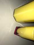 Coconut juice with pineapple and ginger