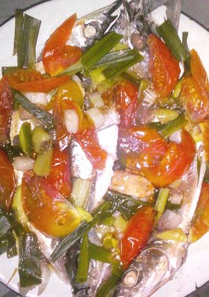 Foto resep Ikan Cucut Kukus Praktis Bumbu Sederhana