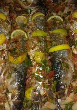 صورة لوصفة صينية سمك بوري