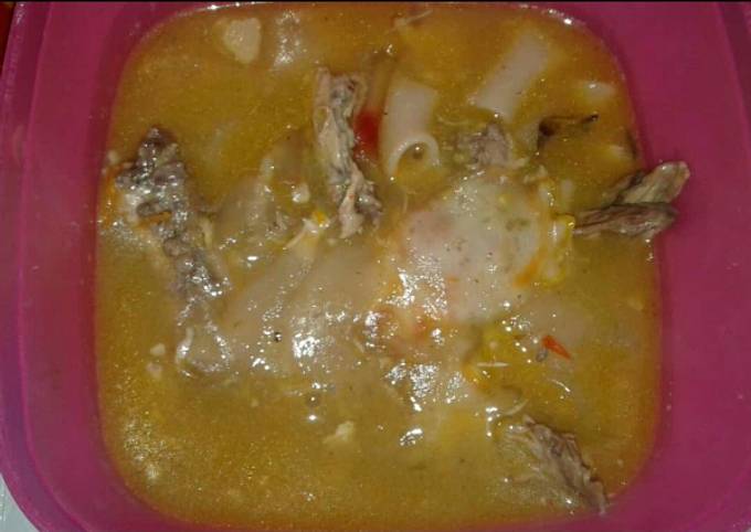 Langkah Mudah untuk Membuat Seblak tulang non MSG ummu Mouzah Anti Gagal