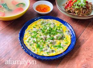 Hình của món Hàu Chiên Trứng.