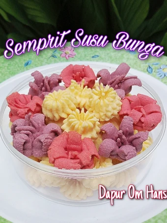 Langkah Mudah untuk Membuat Resep Semprit Susu Bunga 🌺 yang Bikin Ngiler Anti Ribet, Lezat