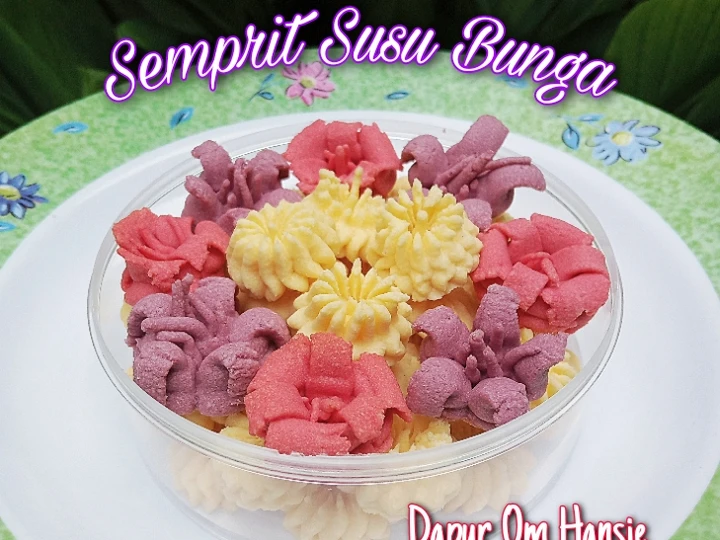 Langkah Mudah untuk Membuat Resep Semprit Susu Bunga 🌺 yang Bikin Ngiler Anti Ribet, Lezat